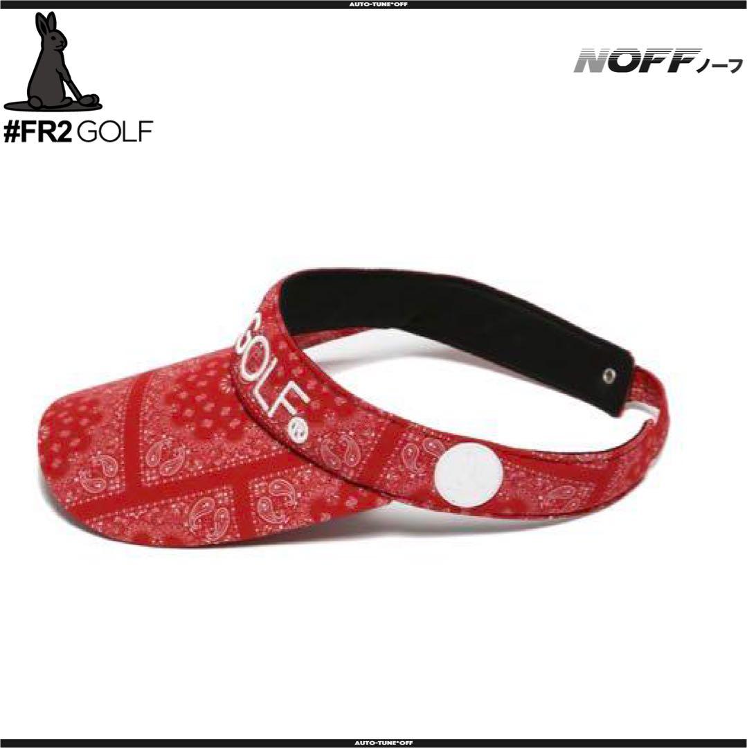 #FR2GOLF Paisley sun visorサンバイザー キャップ