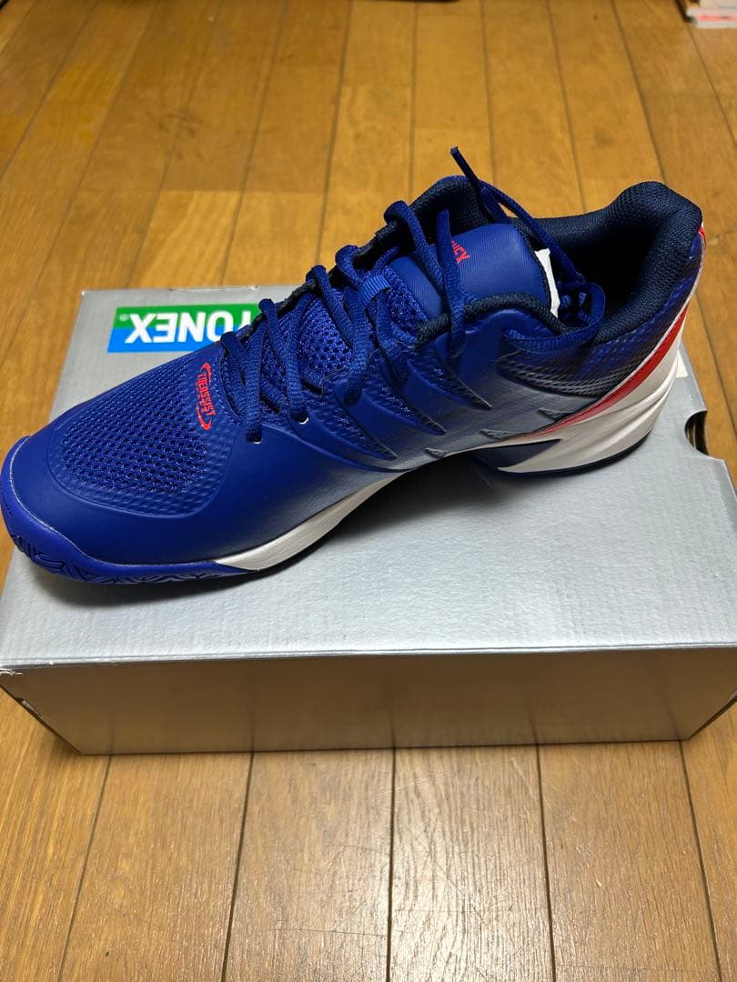 YONEX パワークッションチームAC 【ネイビー‪×レッド】 28cm