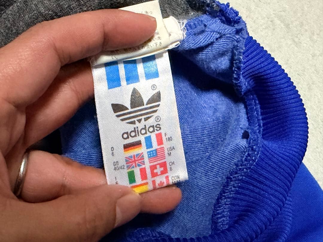 90S old adidas フランス代表スウェット　DESCENTE