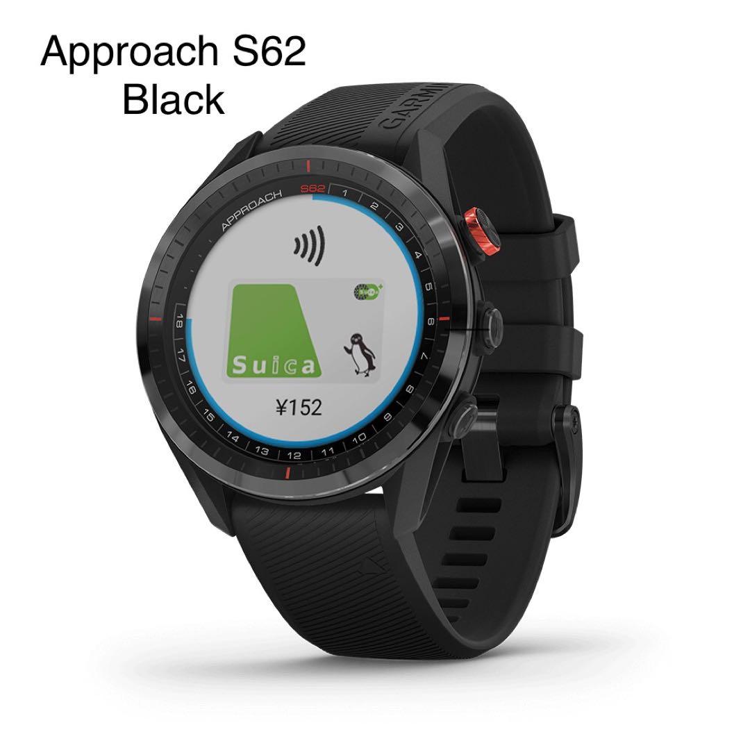ラウンド用品・アクセサリー GARMIN Approach S62 Black