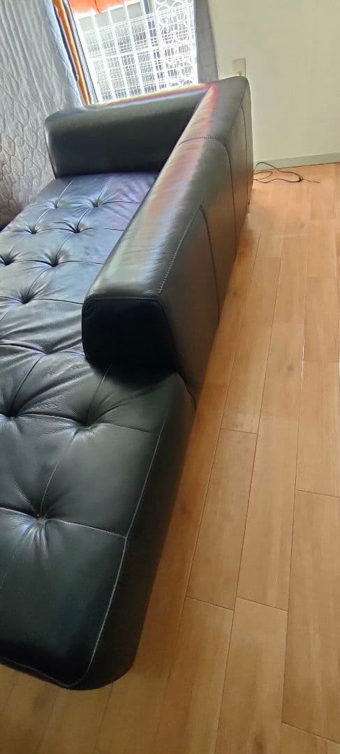 大塚家具 本皮レザー ソファ （引き取りのみ）
