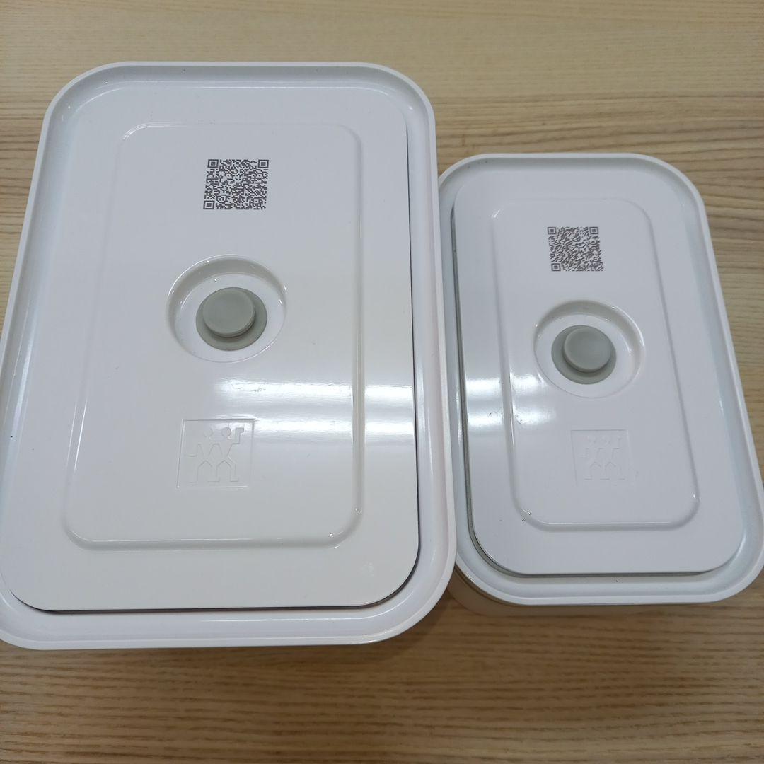 ツヴィリング　真空保存機　コンテナ　フレッシュ&セーブ　ガラス　プラスチック