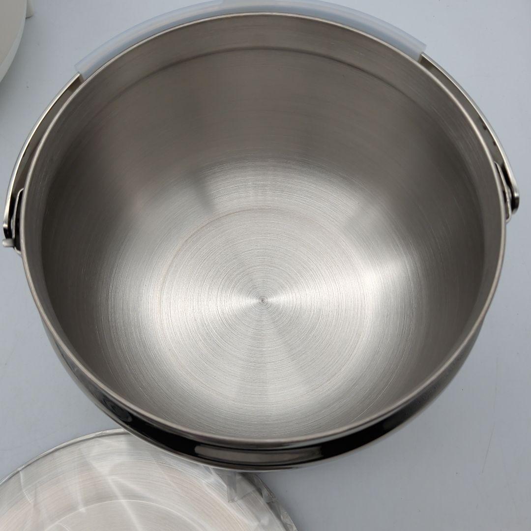 【未使用品】アイリスオーヤマ ダブル真空保温調理鍋 おまかせさん 2.7L