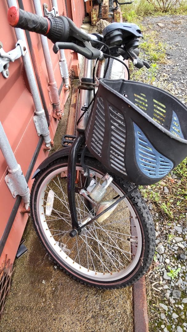 子供用自転車　シルバー　変速機付き　20インチ