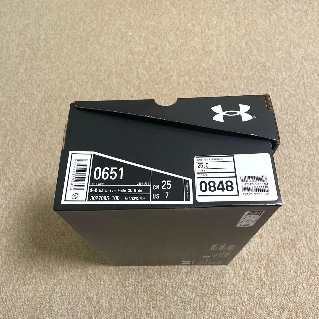 UNDER ARMOUR(新品、未使用品) UAワイド ゴルフシューズ