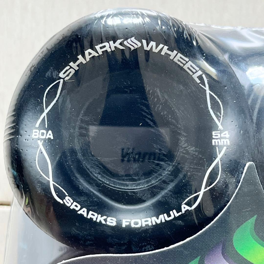 01☆新品 未開封☆ シャークウィール 54mm 80a ブラック
