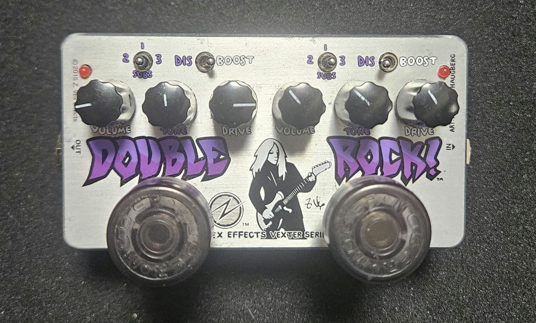 ZVEX Double Rock エフェクター Box Of Rock