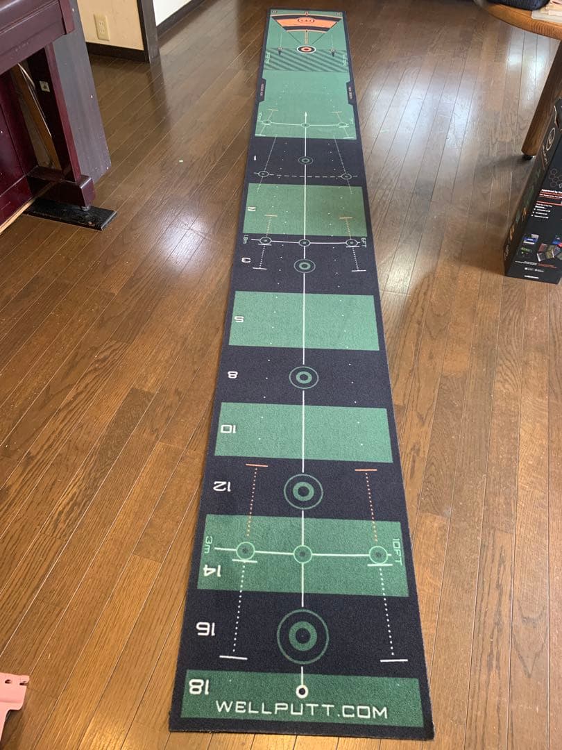 WELLPUTT パッティングマット 4Mモデル(フランス製)