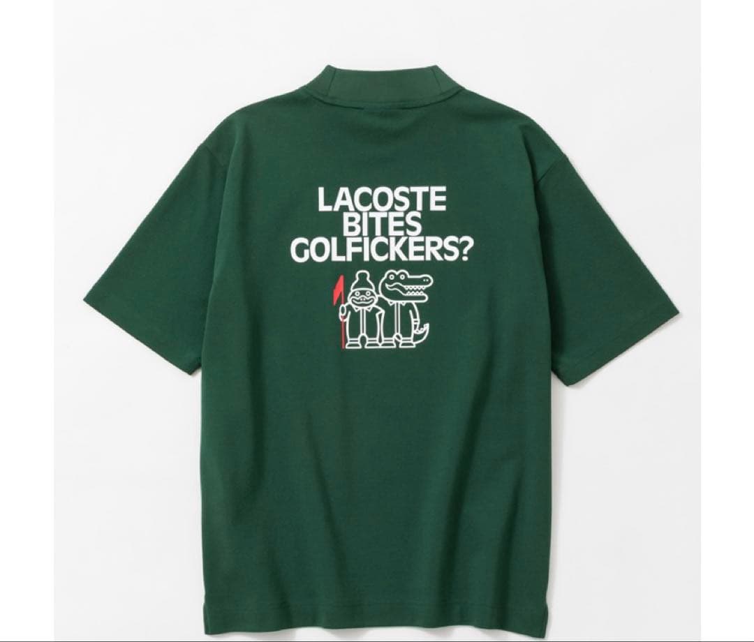 【即完品】LACOSTExGolfickers コラボ　モックネック　Ｍ