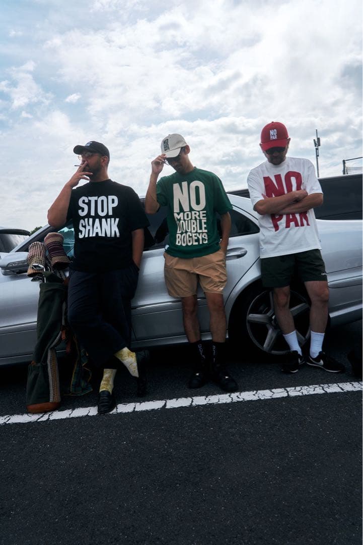 No par ハーフモックネックTシャツ　M