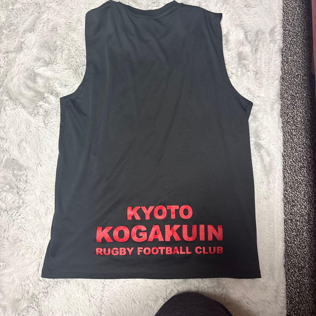 京都工学院ラグビー ノースリーブウェア