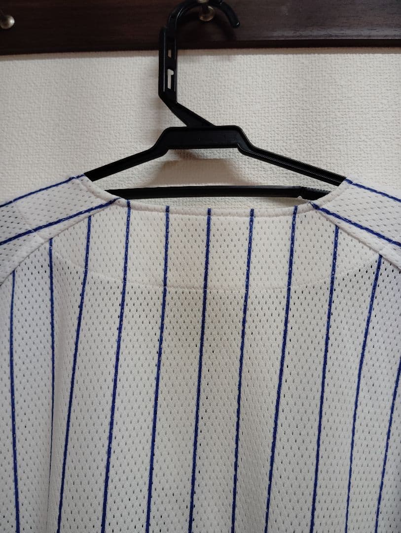 美品 BayStars ストライプ ユニフォーム F