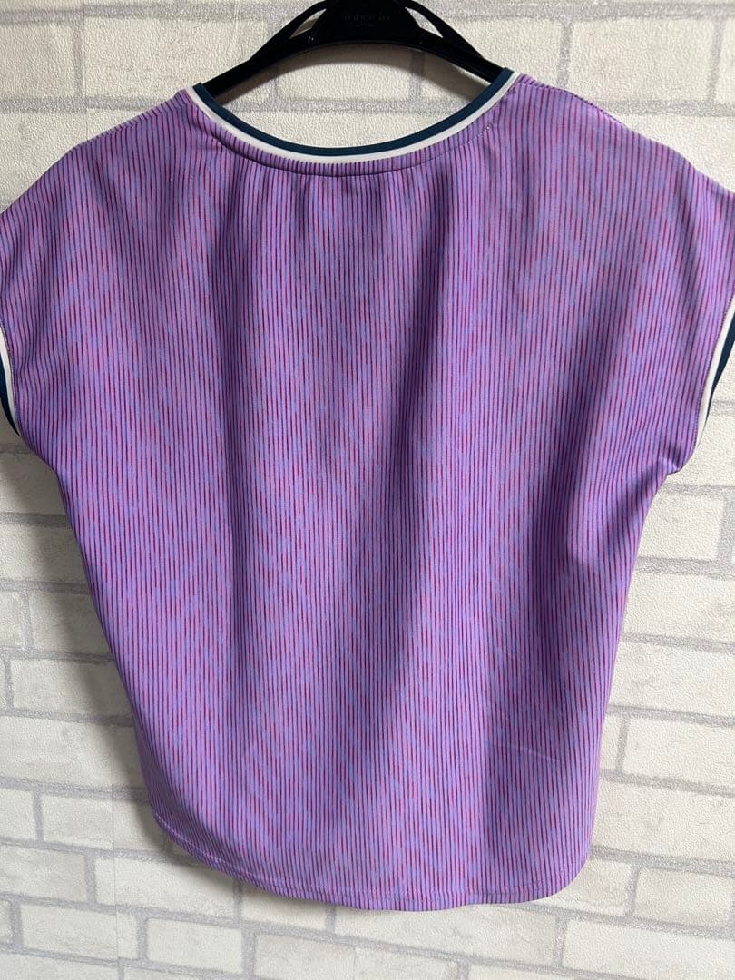 YONEX パープル Tシャツ スコート セット M