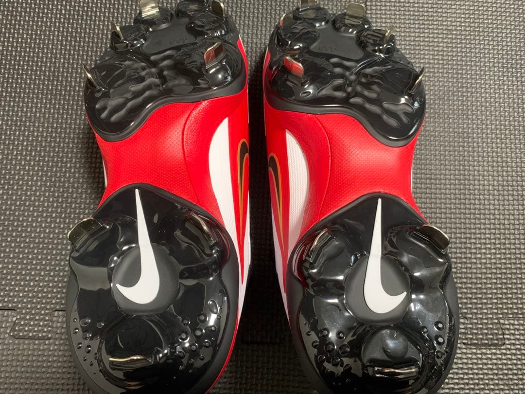 NIKE ナイキ スパイク 野球 26.5cm ブラック レッド