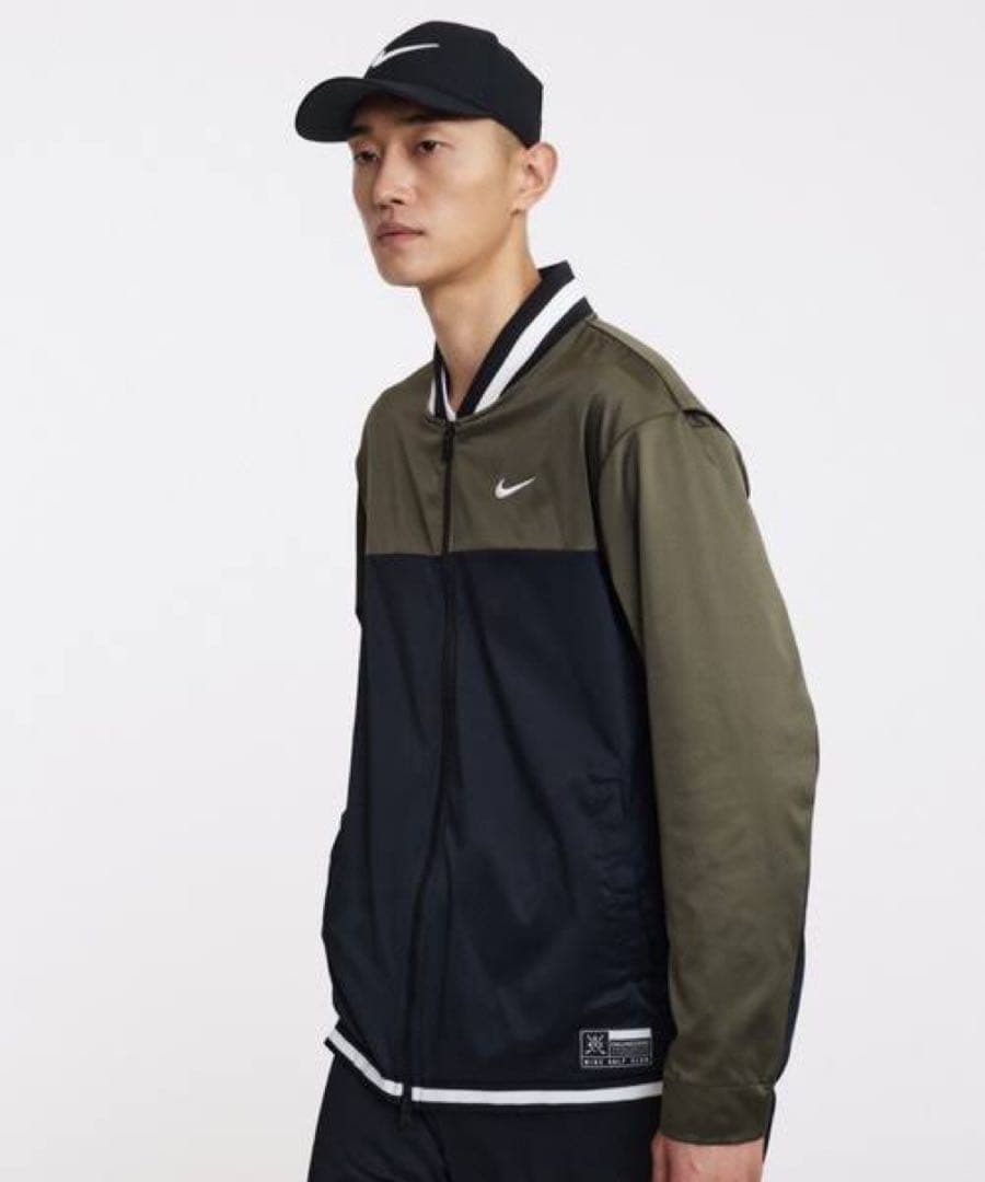 ナイキ ゴルフ クラブ メンズ Dri-FIT フルジップ ゴルフジャケット