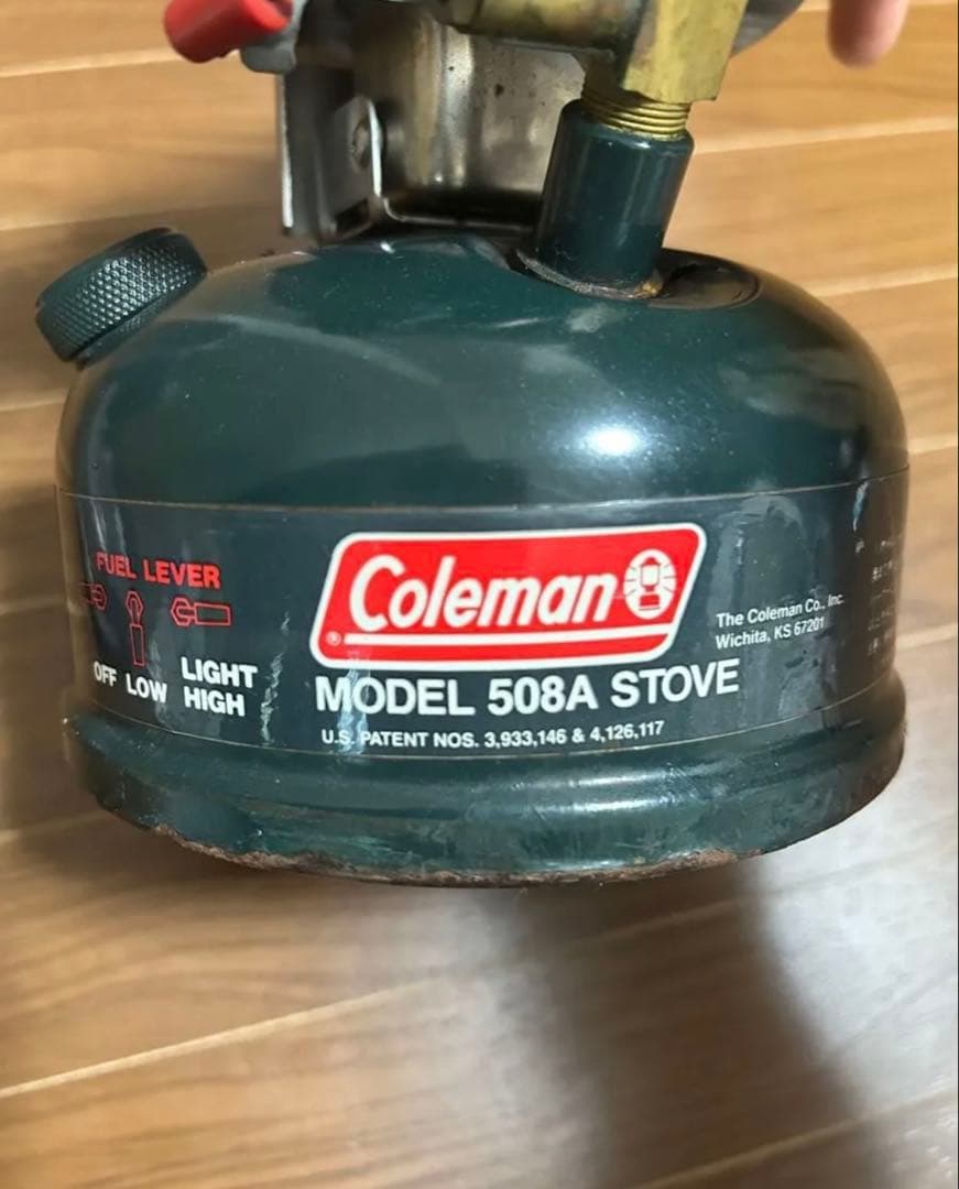 コールマン MODEL 508A STOVE ストーブ 508F454J8694