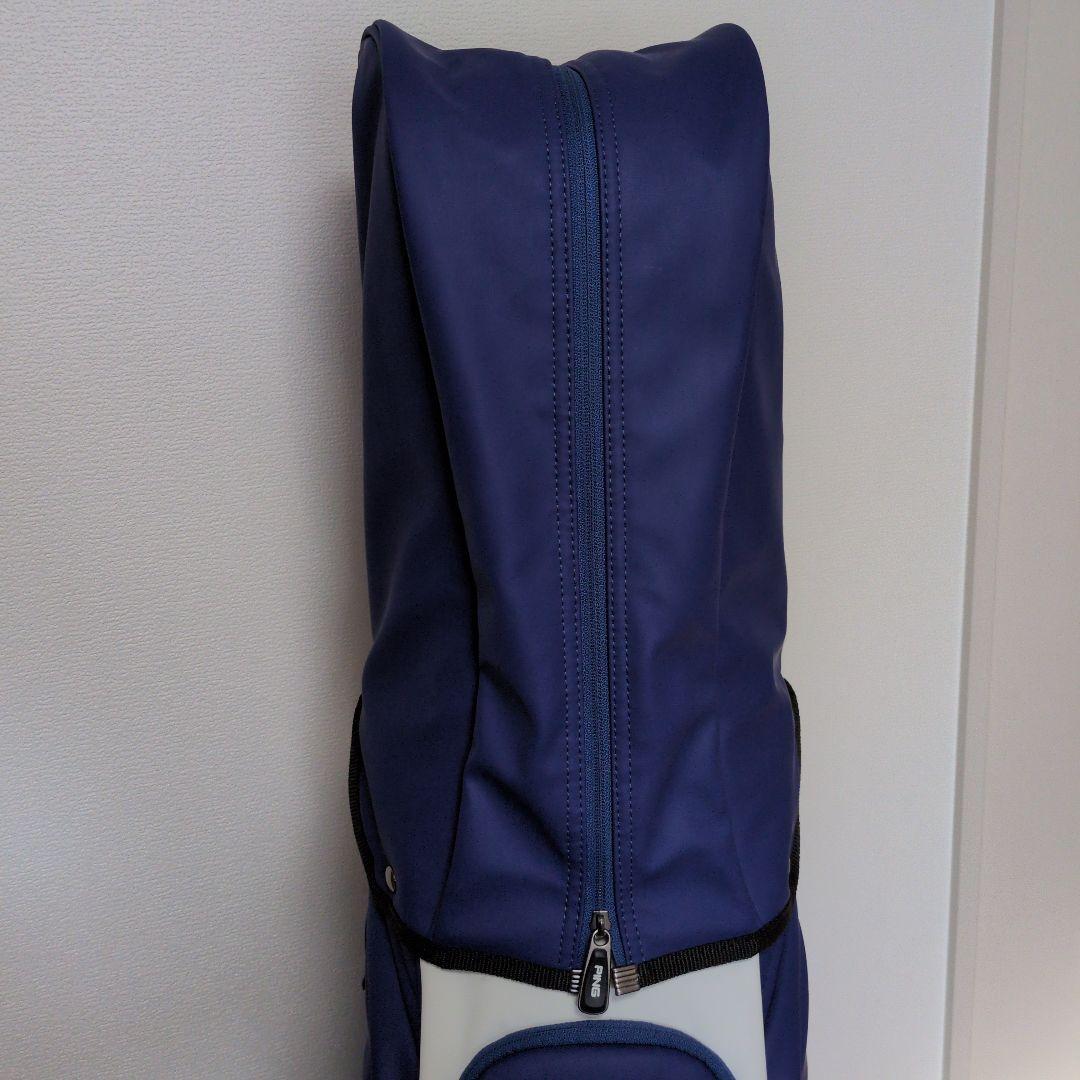 美品☆PING ピン キャディバッグ CB-P191（カラー：ブルー）