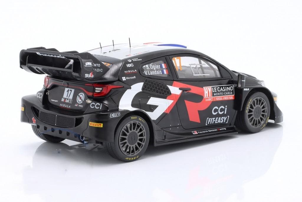 1/18 トヨタ GR ヤリス モンテカルロラリー 2024 S.オジェ