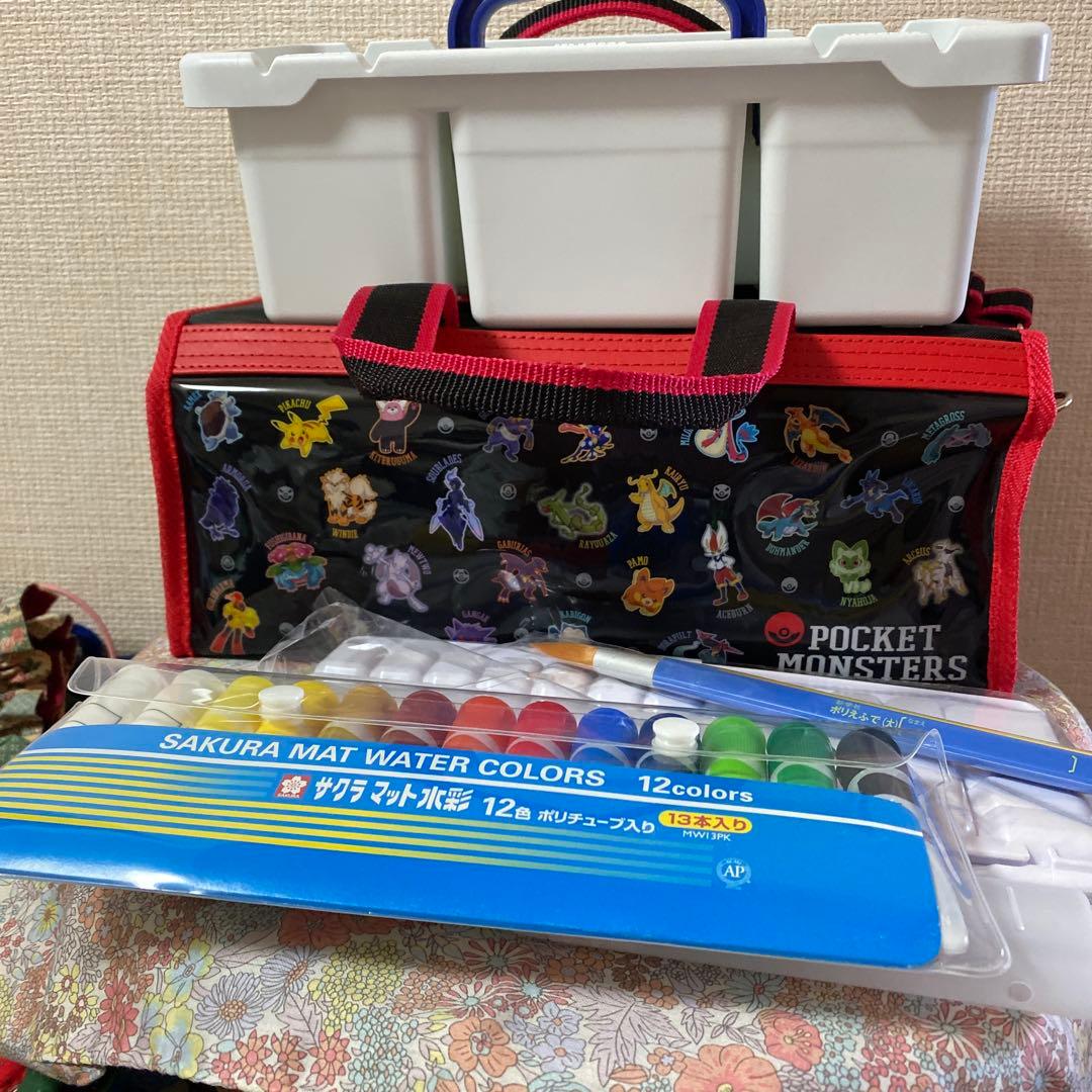 ポケットモンスター 画材収納バッグ 中型