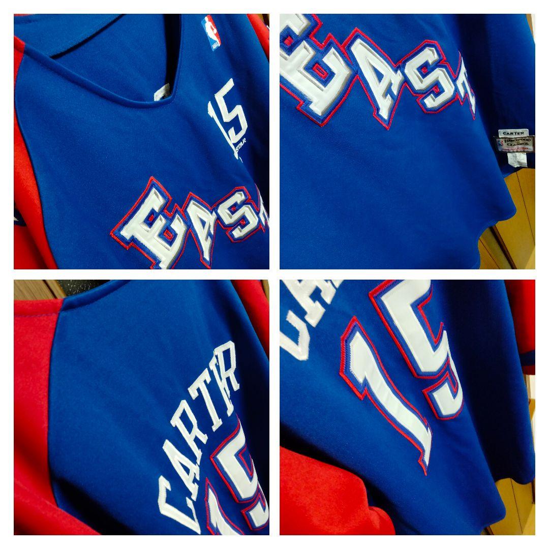 M&N NBA allstar 2004 カーター #15 ウォームアップシャツ