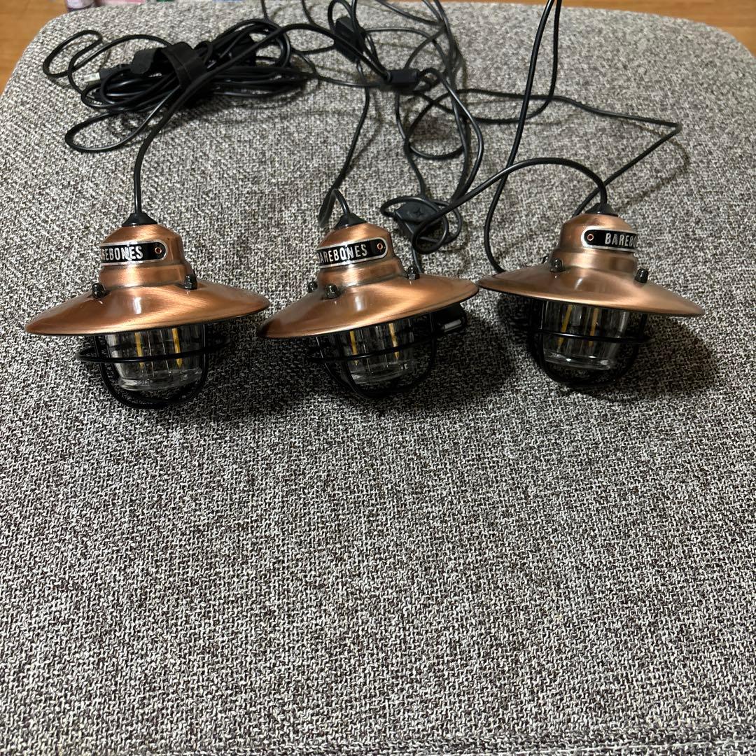 BAREBONES USBランタン 3個セット+CHUMSケースセット