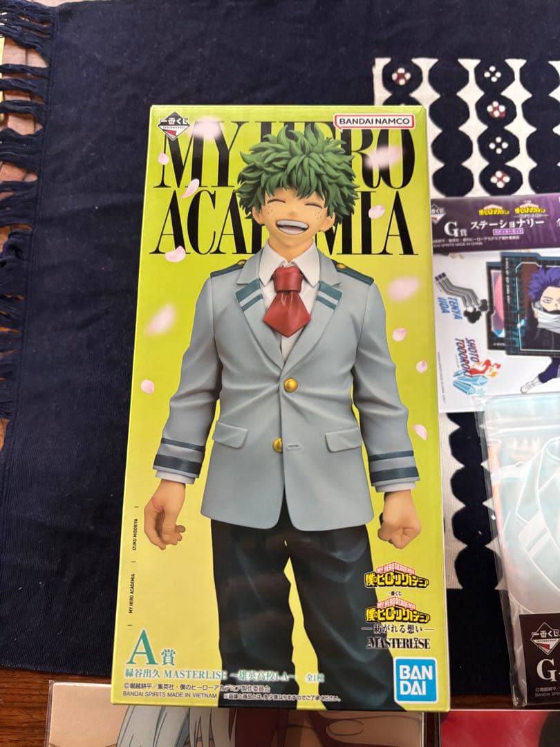 ヒロアカ一番くじ　A賞 緑谷出久 MASTERLISE