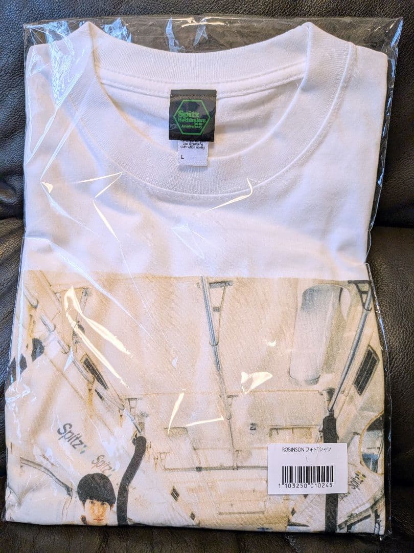 スピッツ　ハチミツ 30周年記念 Tシャツ　ロビンソン　Lサイズ