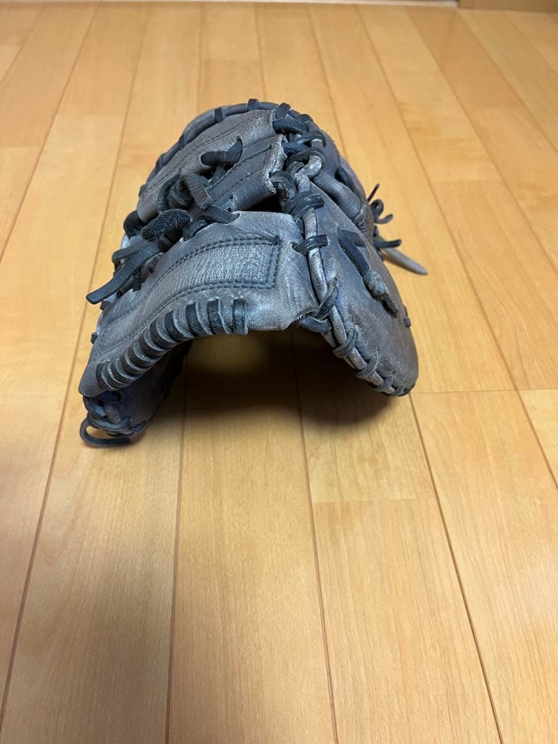 ハタケヤマ　硬式ファーストミット　グレー