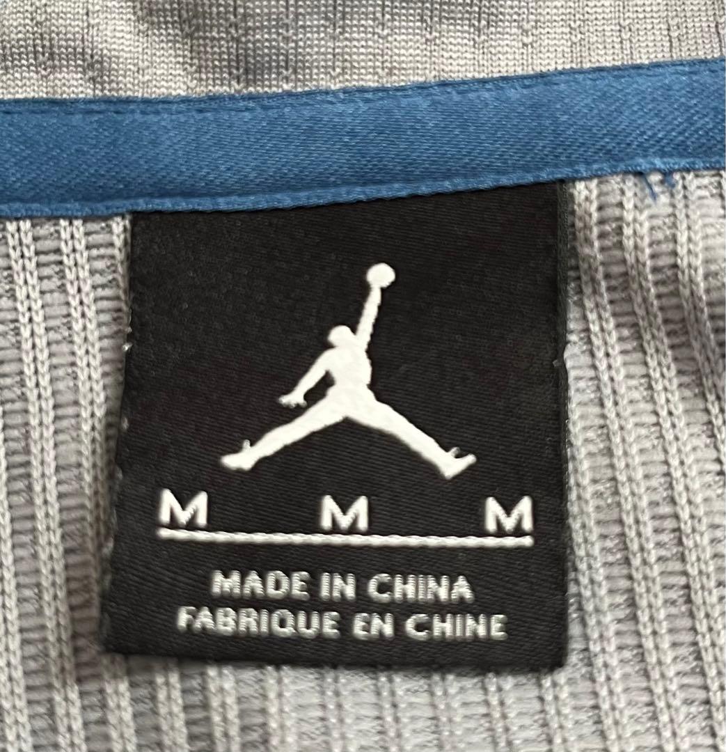 JORDAN BRAND ジョーダン ナイロン切り替え zipパーカー M
