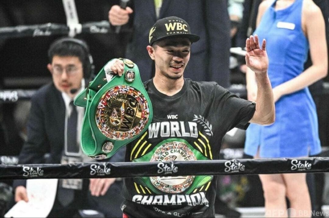 井上尚弥　WBCチャンピオンベルトボクシングTシャツ