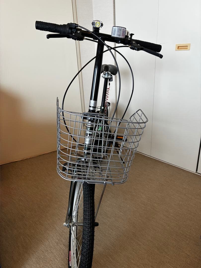 Jeep 折りたたみ自転車 ブラック