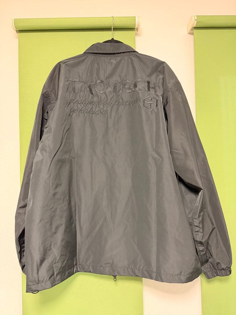 スノーボード　ウェア　コーチジャケット　タオテック　ブラック　XL
