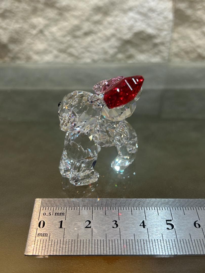 SWAROVSKI スワロフスキー クリスベア カップル ハート バルーン