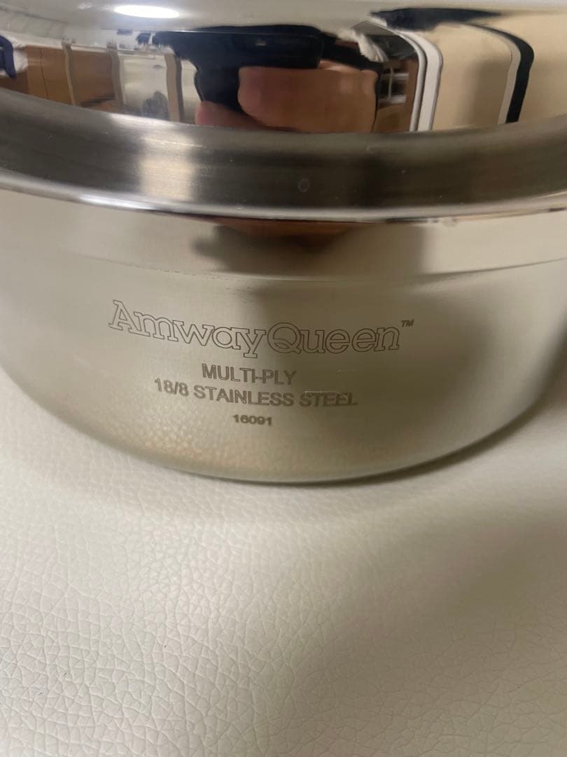 現行品Amway Queen 18/8 ステンレス鍋　小ソースパン