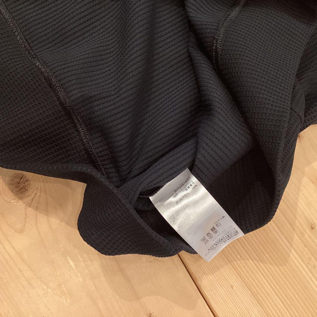 新品　BRIEFING 正規品　NECK LOGO HIGHNECK 黒　L