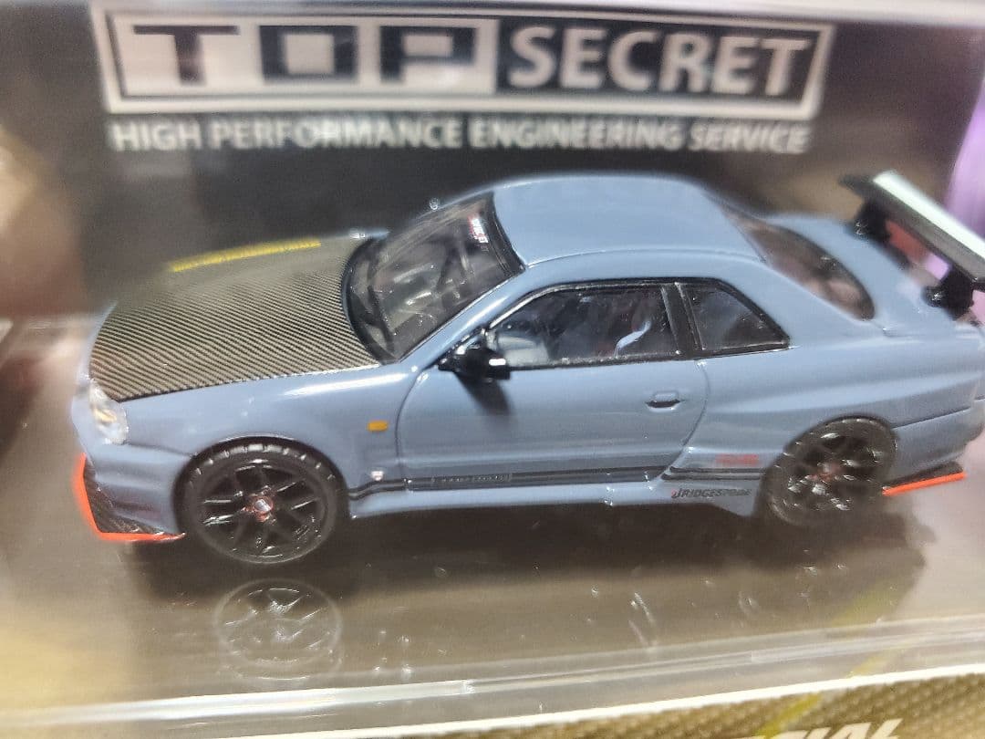 ミニカー TOP SECRET BNR 34 2026 TOKYO AUTO SALON