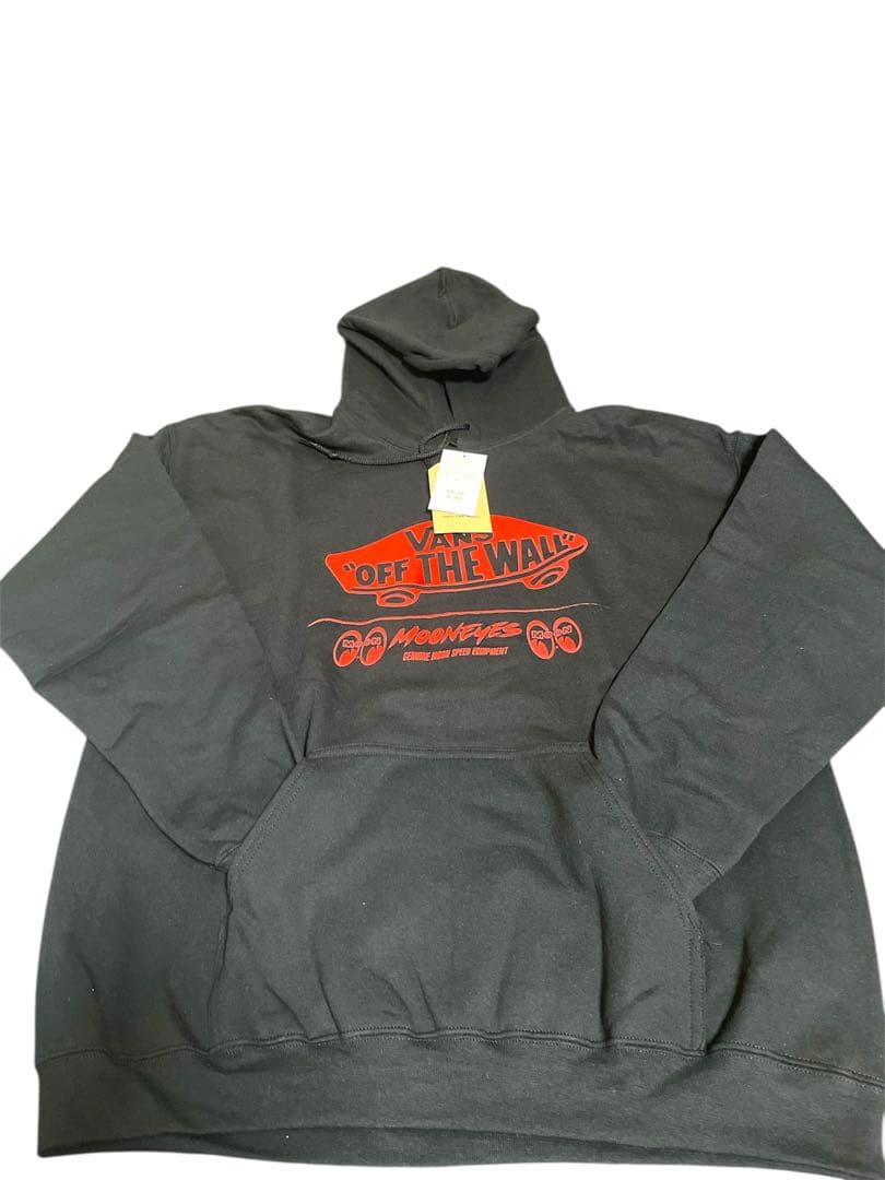 HRCS 2024 限定　VANS Mooneyes パーカー 黒 Lサイズ