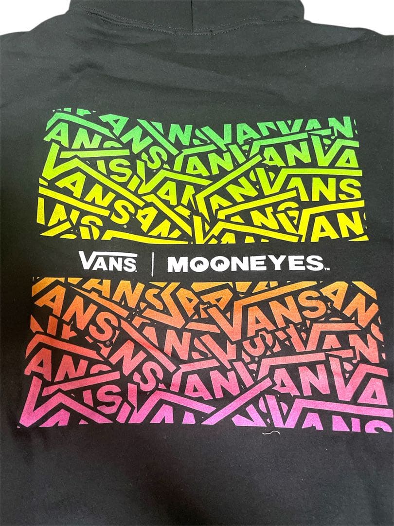 HRCS 2024 限定　VANS Mooneyes パーカー 黒 Lサイズ