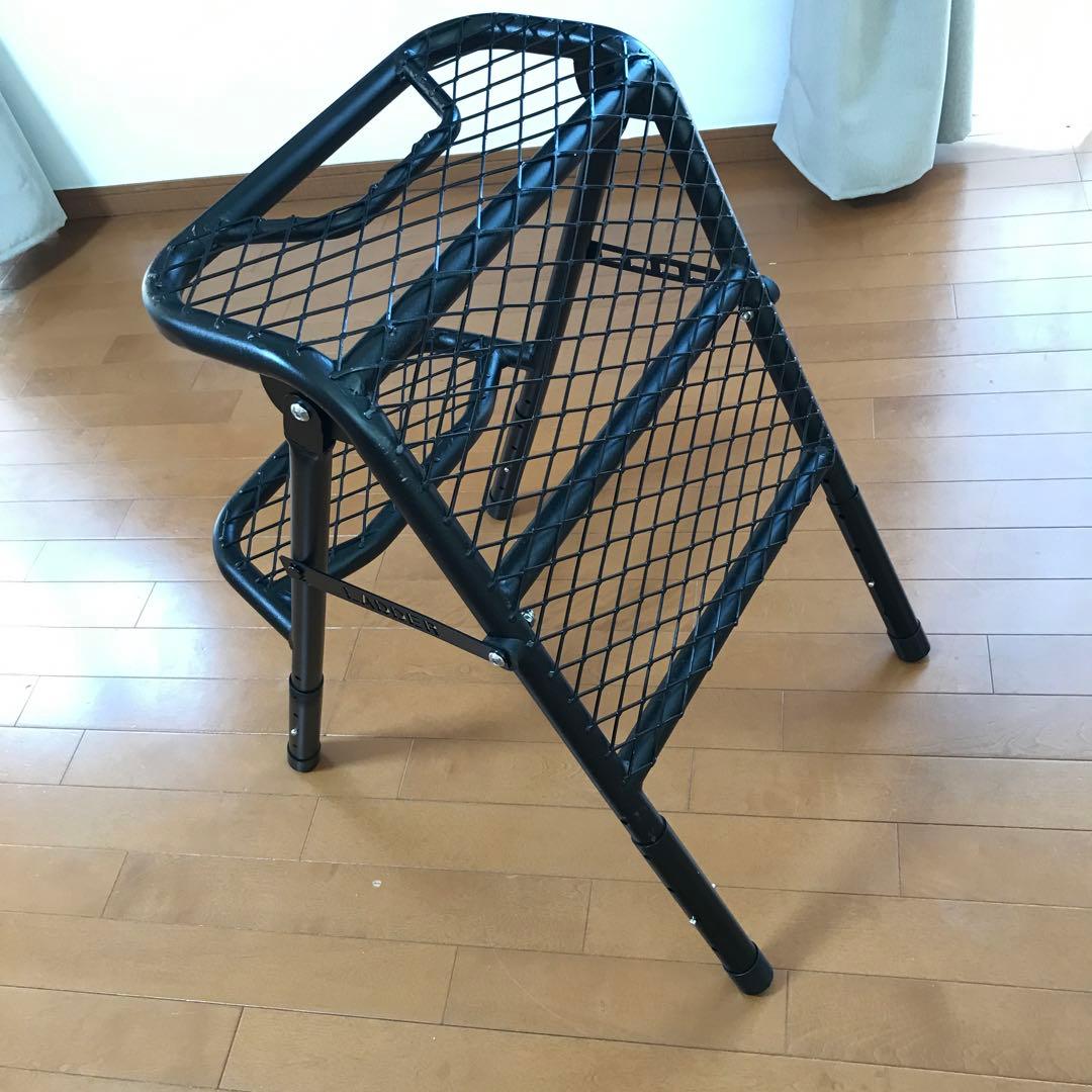 折りたたみステップスツール タイヤテーブル キャンプ用 usedです