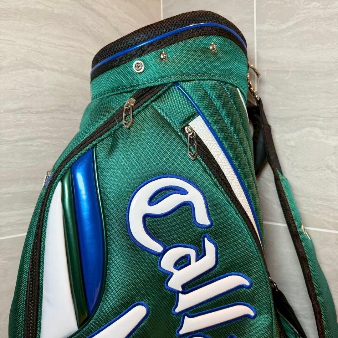 callaway キャロウェイ キャディバッグ　グリーン　8.5型