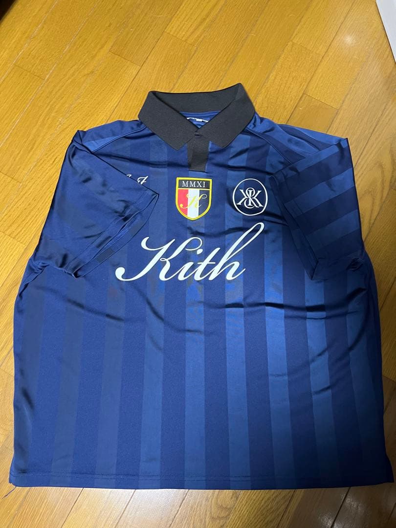 ウェア Kith Shadow Stripe Marcel Soccer Jersey