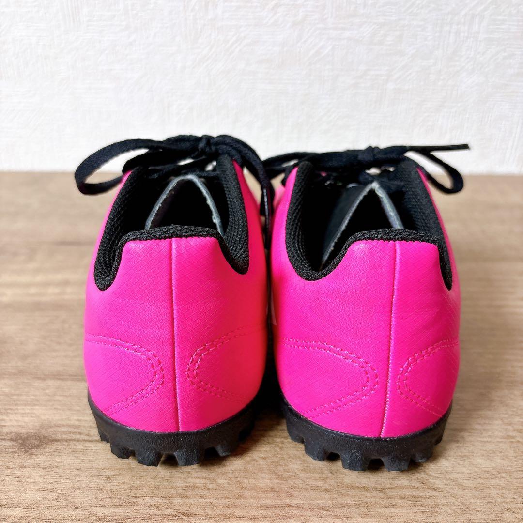 アディダス　adidas サッカースパイク ジュニア キッズ　ピンク　22cm