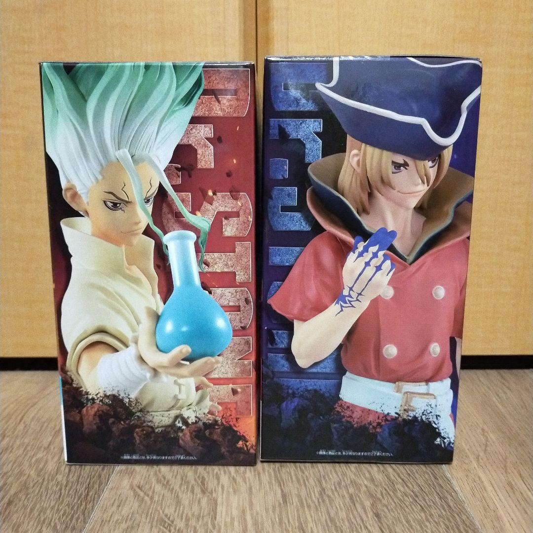 【初版】Dr.STONE 造形の科学 石神千空&七海龍水 フィギュア 2種セット