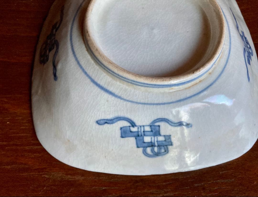 a 稀少　古伊万里　色絵　皿　骨董　アンティーク