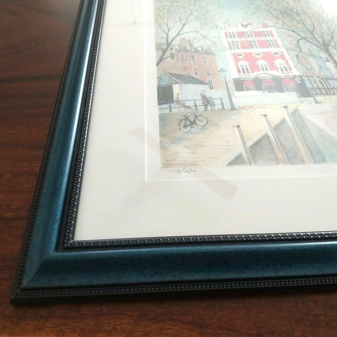 【最終価格】ジェレミー・キング 水彩画 風景画 リトグラフ