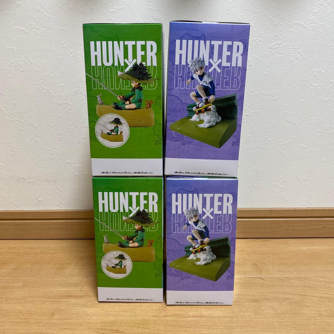 HUNTER x HUNTER Memorable Sagaフィギュア 4体