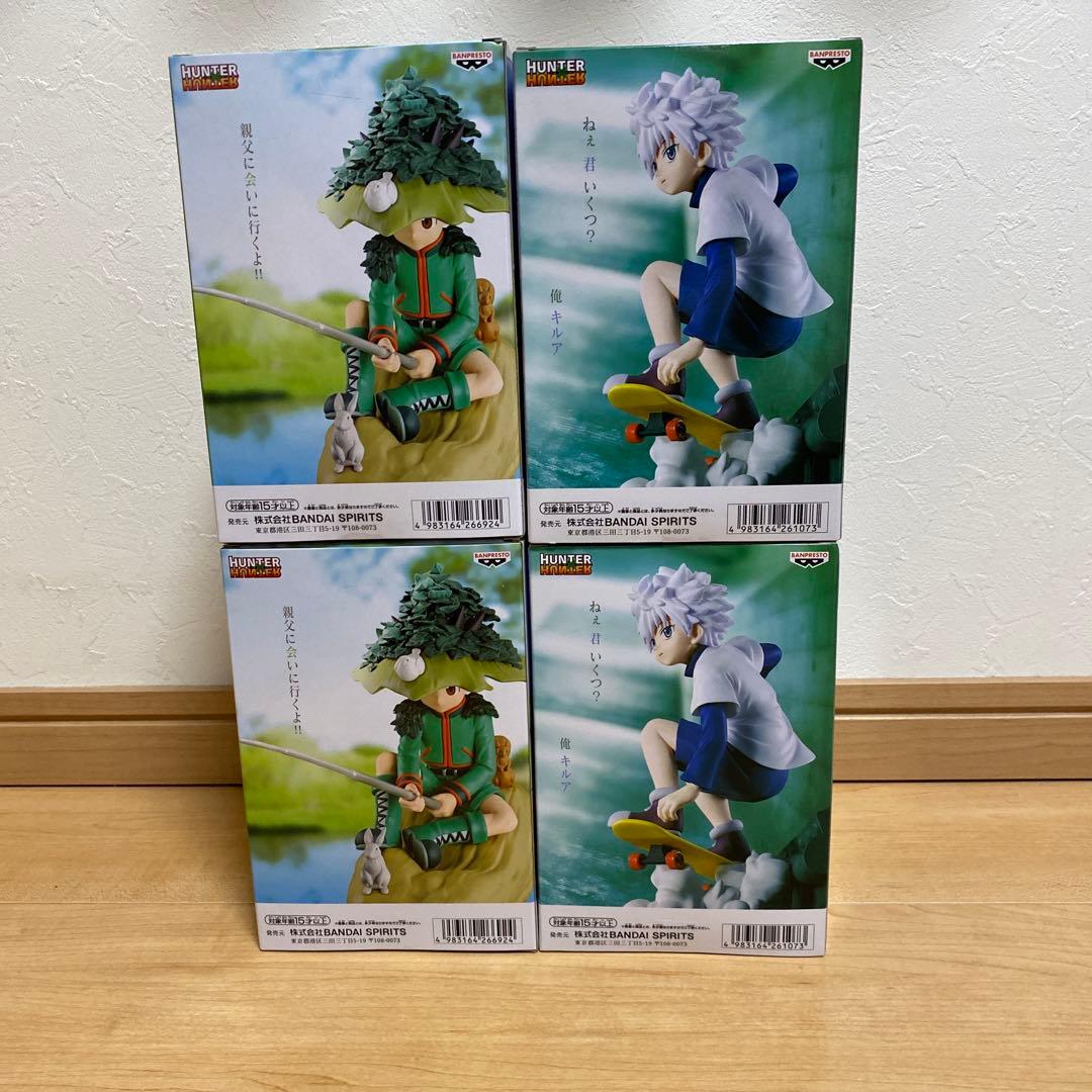 HUNTER x HUNTER Memorable Sagaフィギュア 4体