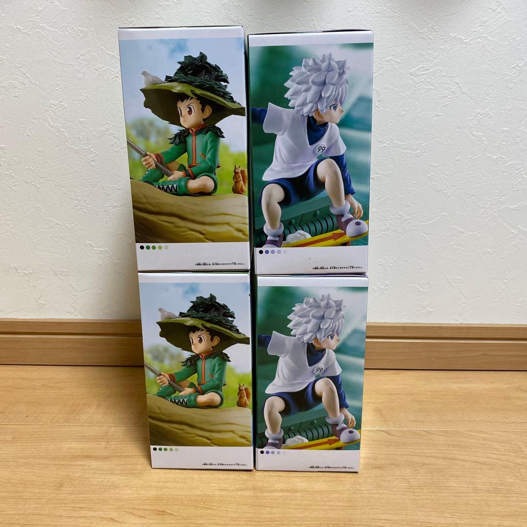 HUNTER x HUNTER Memorable Sagaフィギュア 4体