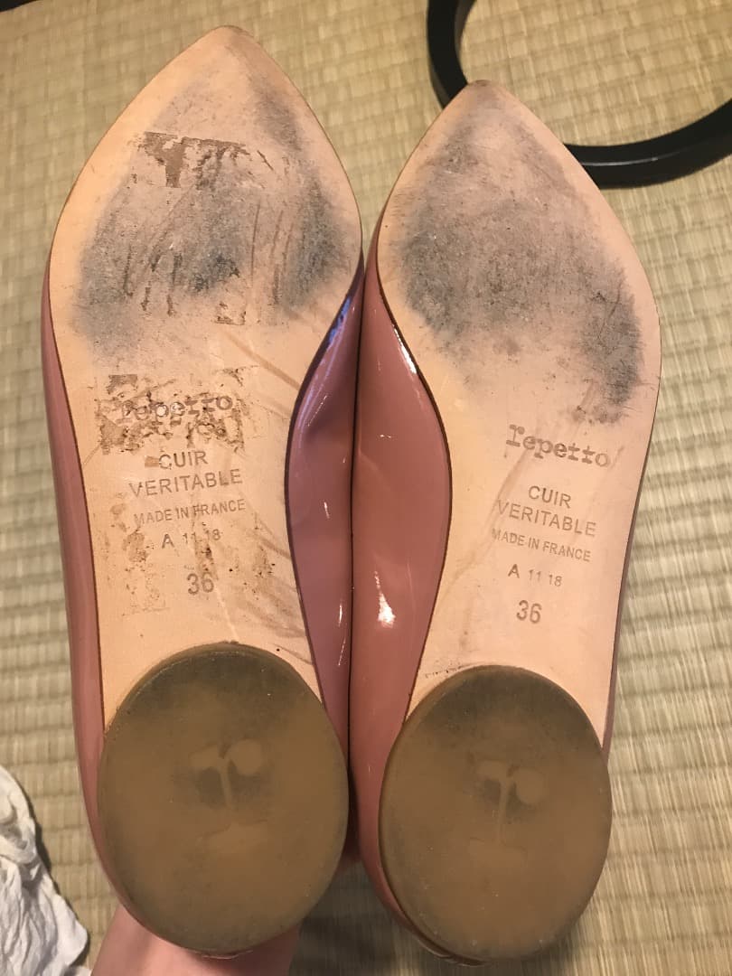 試し履き程度　Repetto ブリジット　ピンクパープル　サイズ３６