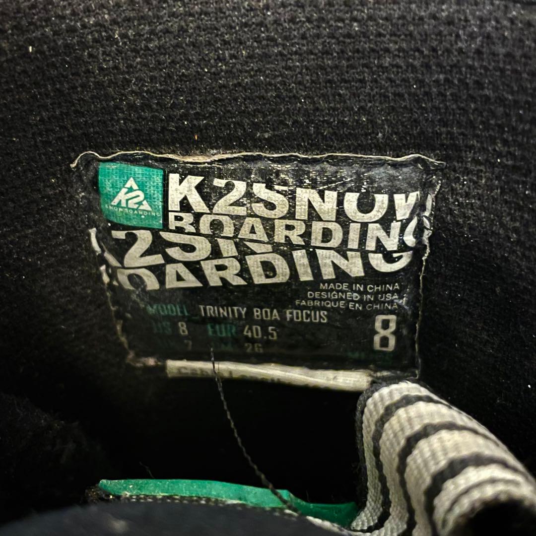 【SALE】K2 TRINITY FOCUS トリプルBOA スノーボードブーツ
